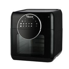 Vevare 10L Air Fryer Convection Oven LCD Fryers Kitchen w/ Cooker Accessories