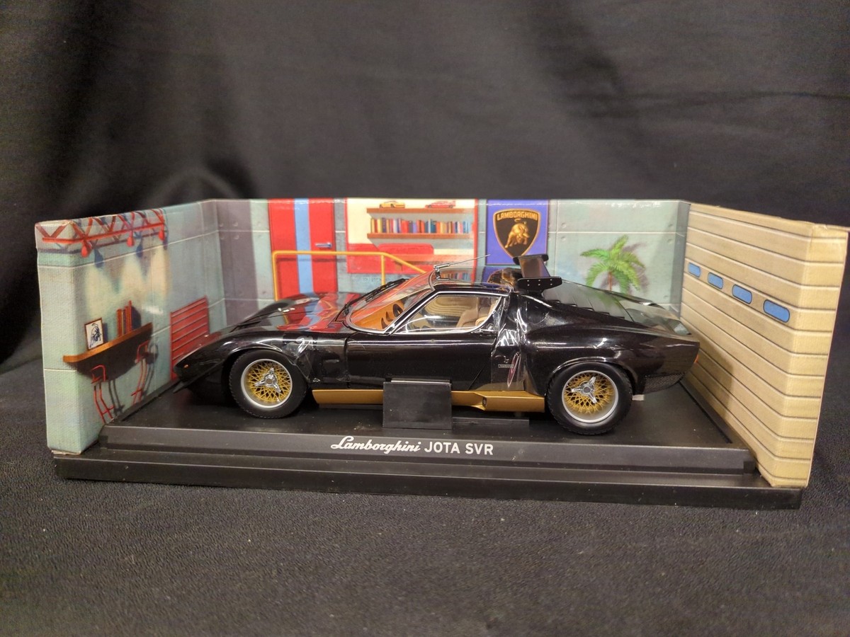 Kyosho 1/18 Lamborghini Jota SVR (Black/Gold) 08311B | eBay Kyosho 1/18 Lamborghini Jota SVR (Black/Gold) 08311B | eBay