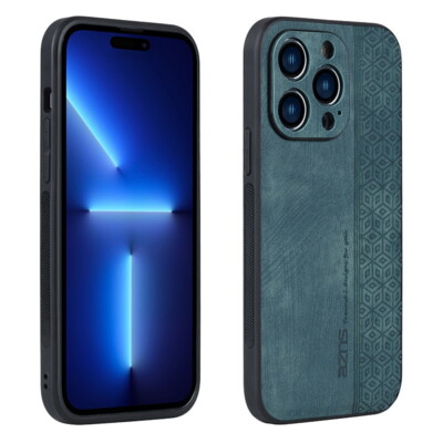 Handyhülle Für iPhone 15 14 Pro Max 13 12 11 Leder Stoßfeste Weich Silikon Case