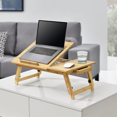 Faltbarer Laptoptisch Für Bett & Sofa – Aluminiumlegierung, Klappbar, Mit Stauraum, Bis 30 Kg Belastbar