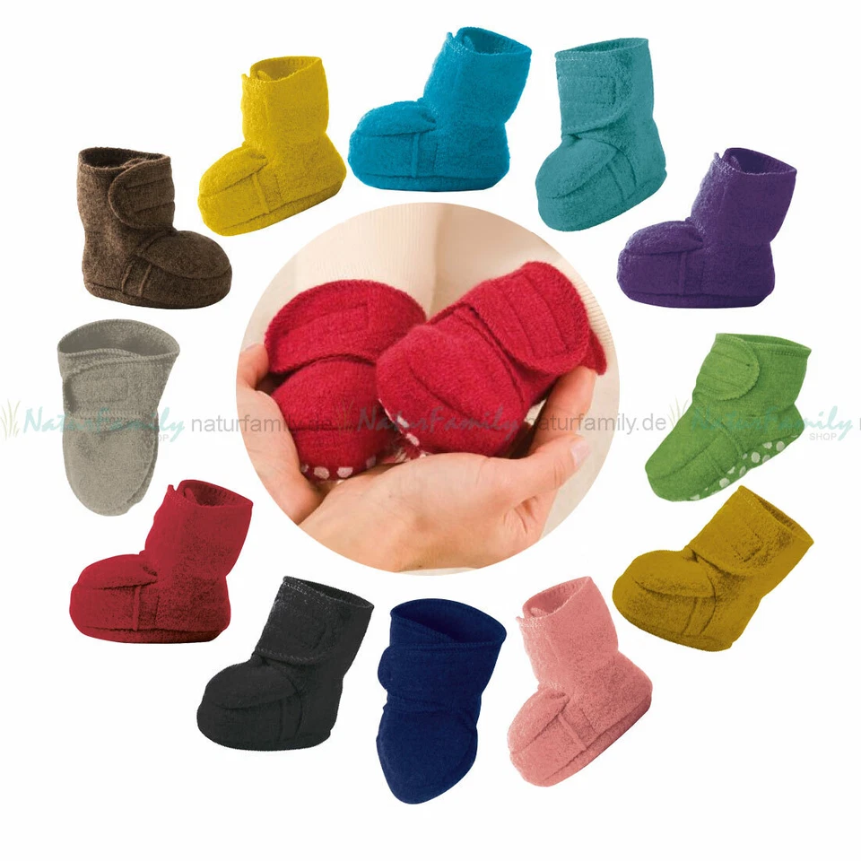 Disana Baby Walkschuhe Walkpuschen Bio Schurwolle kbT Merino Wolle Walk Schuhe