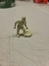 Vintage Marx Service Gas Station Playset Figure W/ Tire Man Early 1950s Cream 