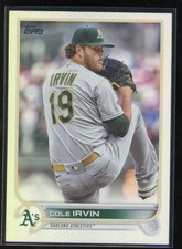 Cole Irvin 2022 Topps Update Rainbow Foil #292
