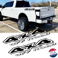 2x Big 4x4 Off Road Truck Bed Decal Sticker For Ford F150 F-250 Super Duty Etc 2x Big 4x4 Off Road Truck Bed Decal Sticker For Ford F150 F-250 Super Duty Etc