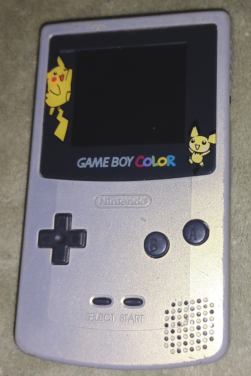ゲームボーイ color ポケモン ピカチュウ 金 ドラクエ Nintendo Color Gameboy Pokémon Edition Silver/Gold Pikachu