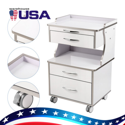 Dental Multi-Function Mobile Cart with 3/4/5 Drawers Medical Rolling Cart