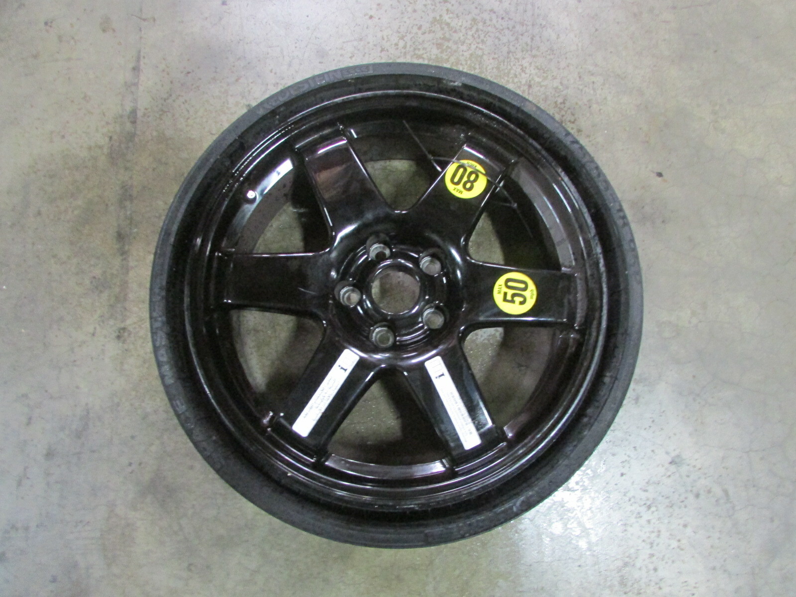 Maserati Ghibli, Spare Wheel / Rim, Used, P/N 670010518