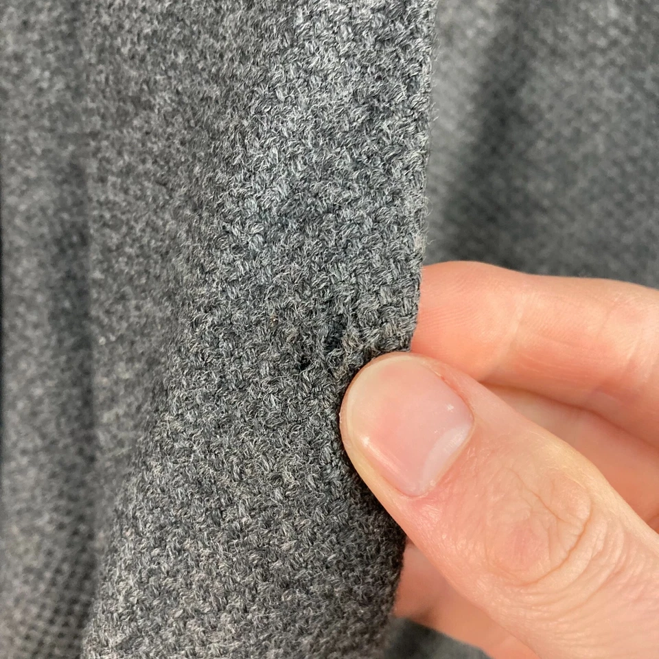 Falda Armani Collezioni Mujer 46 AU 16-18 Gris Lana Recta y Lápiz 5702 Foto 3 de 4