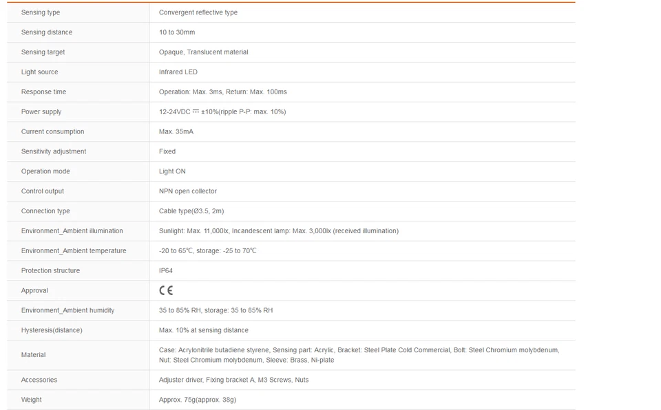 1PCS New Autonics BYD30-DDT Photoelectric Sensors Compact Type NPN fast delivery - Image 4 of 4