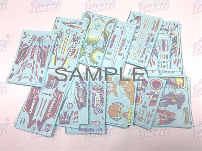 JC-9363 White Toner Waterslide Decals Digimon Custom 1:64 Hot