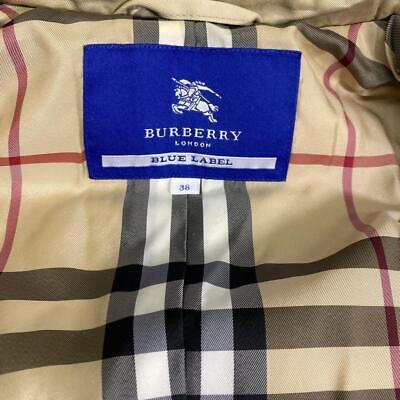 Burberry Blue Label Nova Check Down Coat Cotton Size38/M(US Burberry Blue Label Nova Check Down Coat Cotton Size38/M(US