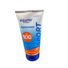 Equate Sport Sunscreen SPF 100 Water Resistant (80 Minutes) 6 Fl Oz Tube