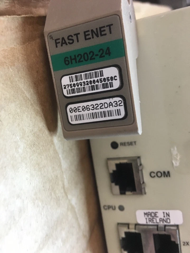 ENTERASYS CABLETRON FAST ENET 6H202-24  ETHERNET SMART SWITCH 6000 24 PORTS 4 - Image 2 of 4