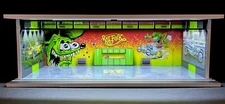 Rat Fink Theme 1:64 Model Garage Diorama LED Lighting! FAST SHIP For Hot Wheels