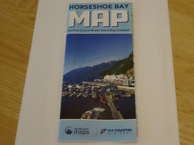 Horseshoe Bay Guide 2023 Map Autokarte Karte Kanada Informationsmaterial Urlaub