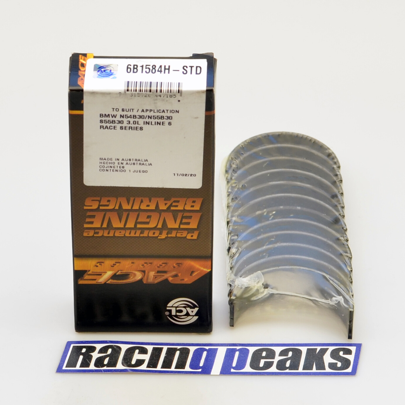 ACL Race 6B1584HSTD con rod bearings for BMW N54B30 N55B30 S55B30 3.0L