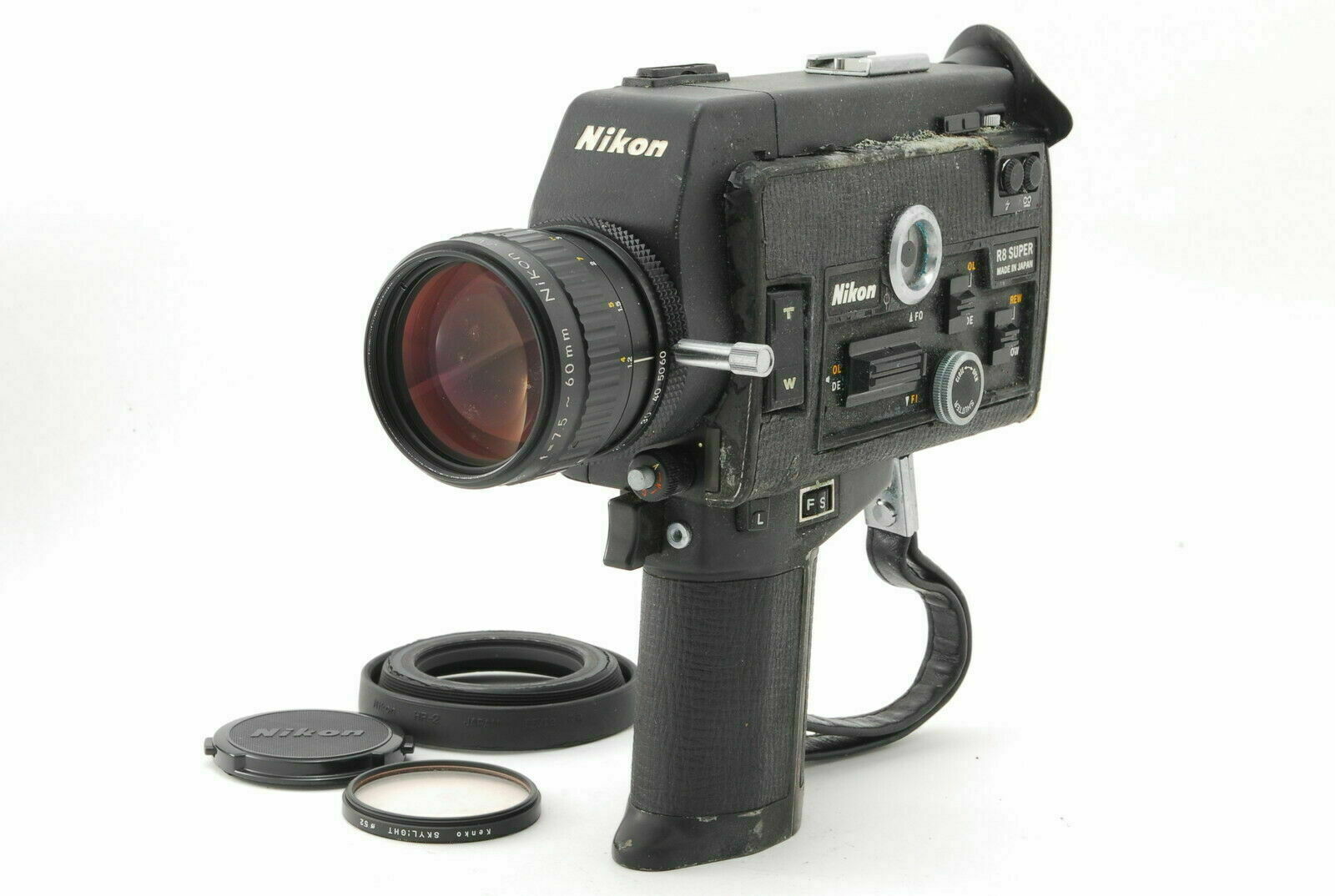 [For Repair] Nikon R8 Super ZOOM 8mm Movie Motion Picture Camera from JAPAN  720