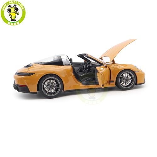 1/18 Porsche 911 Targa 2024 Norev 187190 Bahama Yellow Diecast Model Car - Picture 10 of 14
