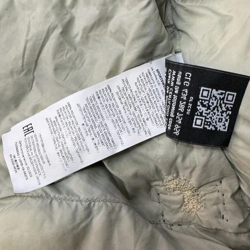 Stone Island Nylon Metal Watro Rip stop Down TC Green Graysh Sz M Jacket READ image 18
