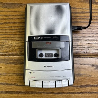Radio Shack Maxell CTR-121 Cassette Recorder Player Voice Activation VOX -Tested