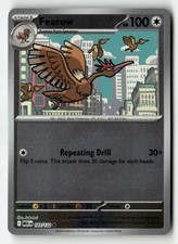 Fearow 103/132 Common Mega Evolution Pokemon Reverse Holo Near Mint