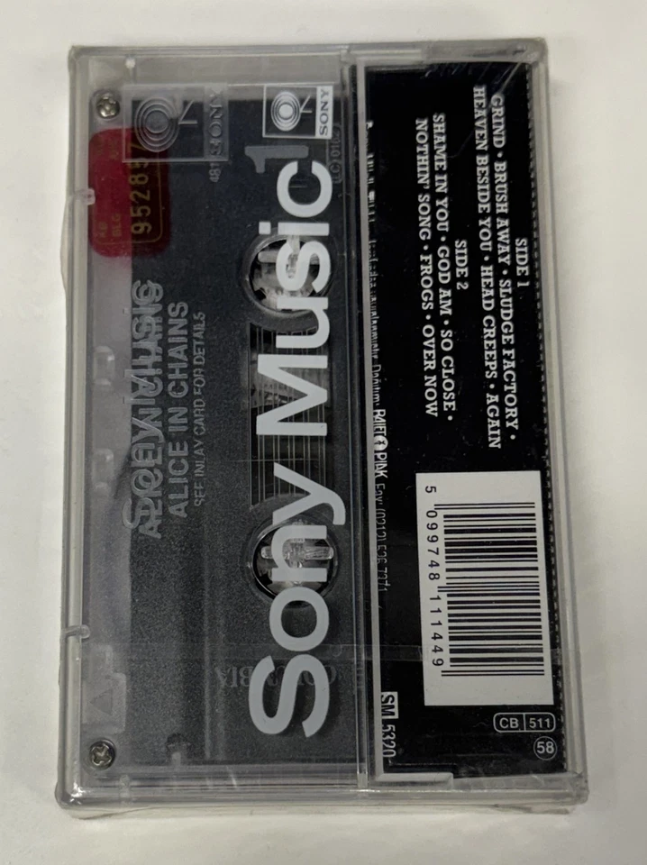 ALICE IN CHAINS - ALICE IN CHAINS (1995) SEALED CASSETTE MADE IN TURKEY - Image 2 of 2