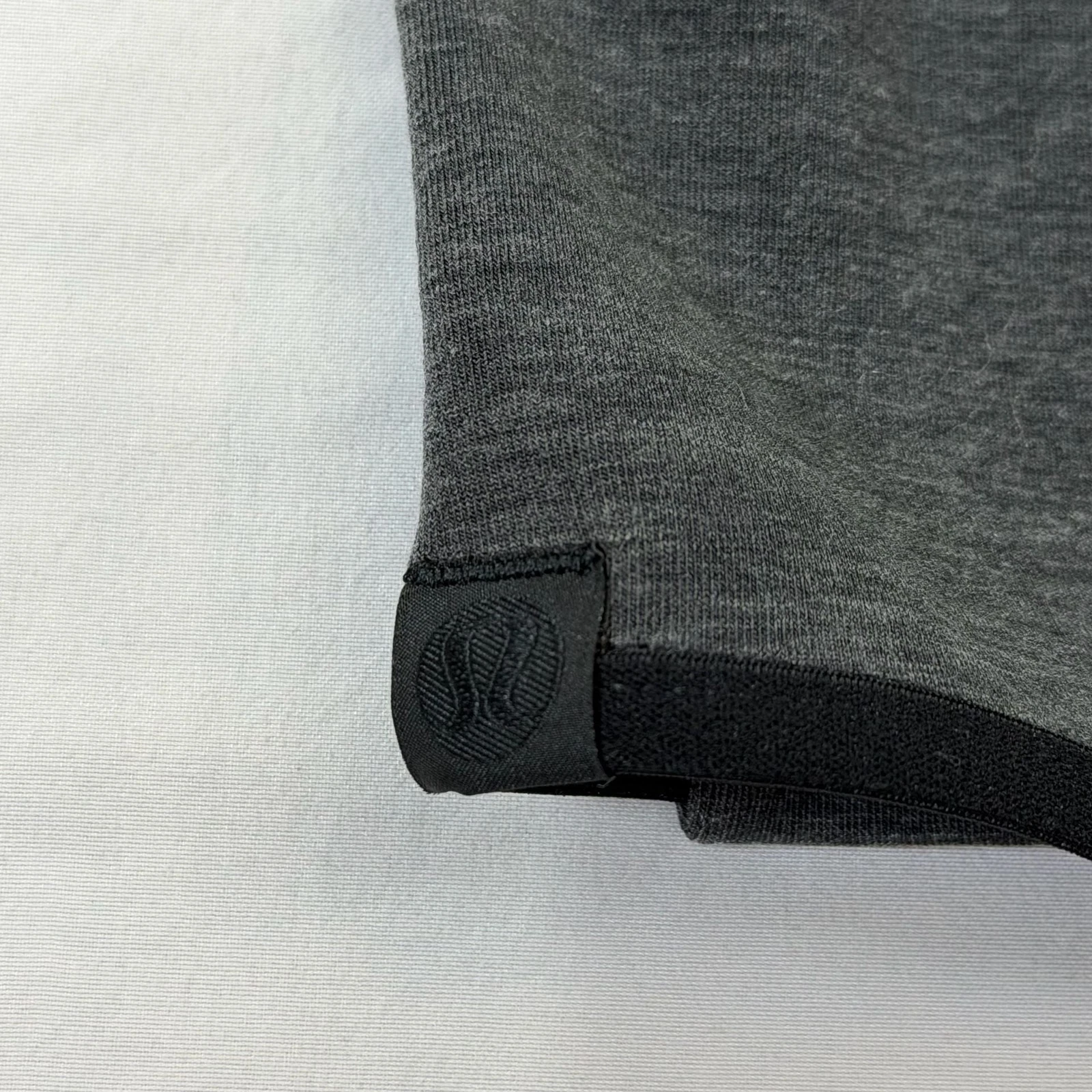 Lululemon Men’s L Gray Knit Overshirt Shacket Snap Front Jacket - product detail image 6