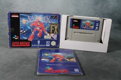 Vortex - Super Nintendo SNES - PAL - OVP - Anleitung