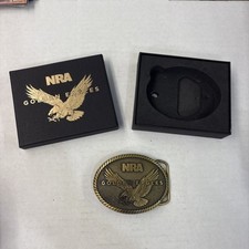 Golden Eagles NRA Belt Buckle