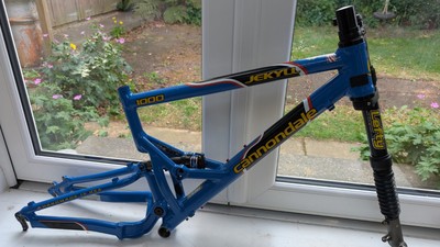 Cannondale Jekyll 1000, Titanium Lefty, 2003 Volvo Cannondale