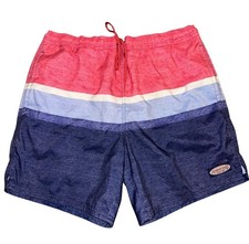 EUC Vineyard Vines Chappy Swim Trunks, Color block - Size Large