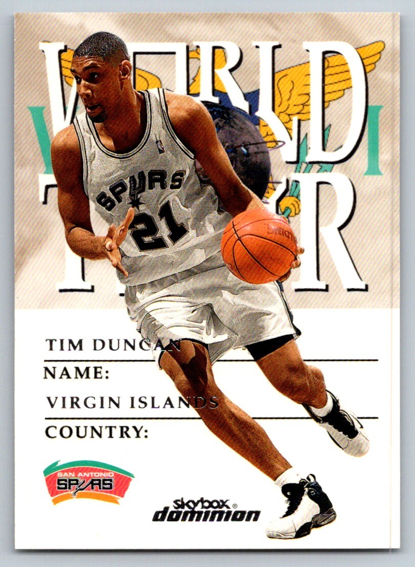 Tim Duncan 1999-00 SkyBox Dominion #178
