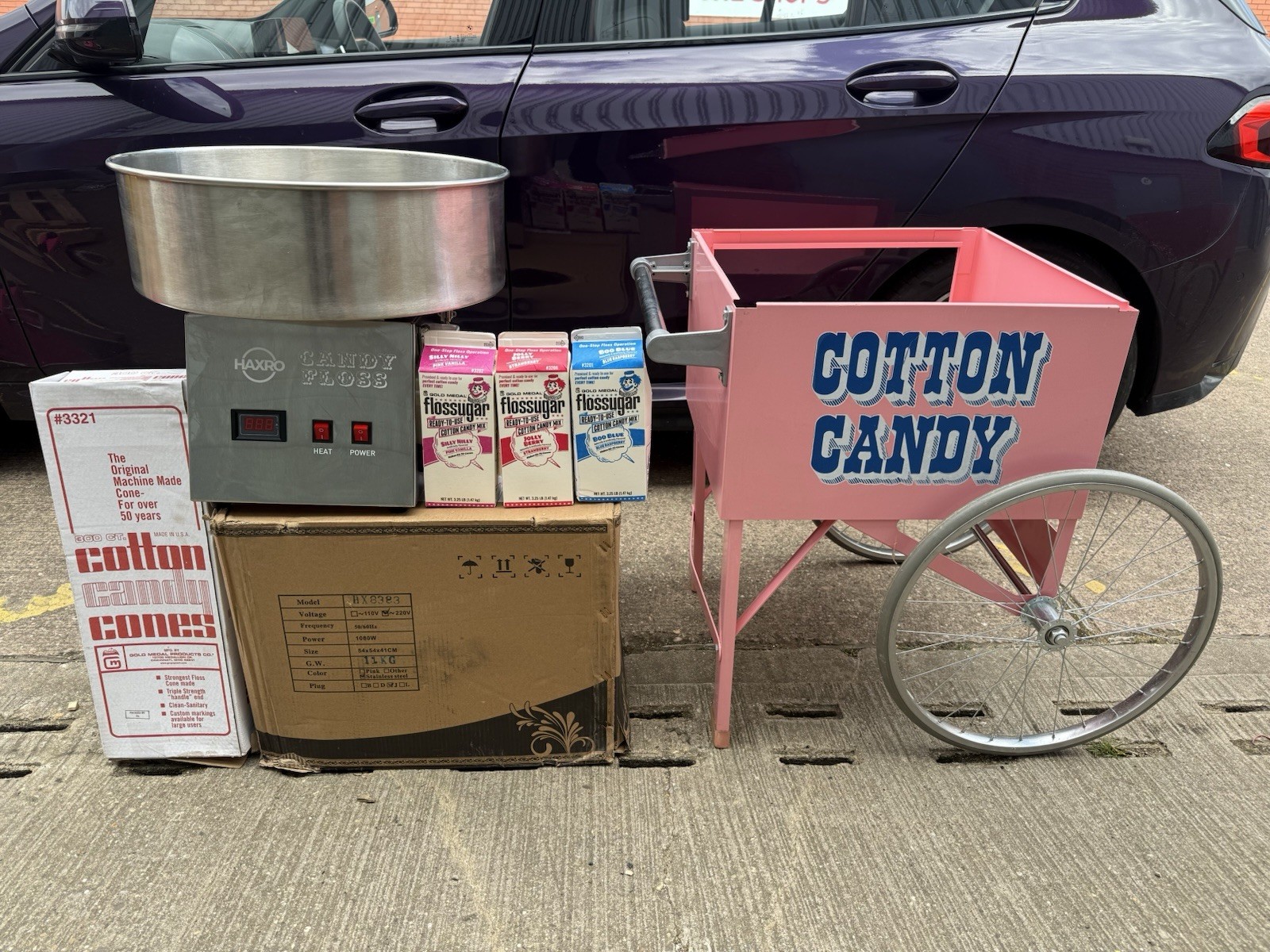 Candyfloss Machine Haxro