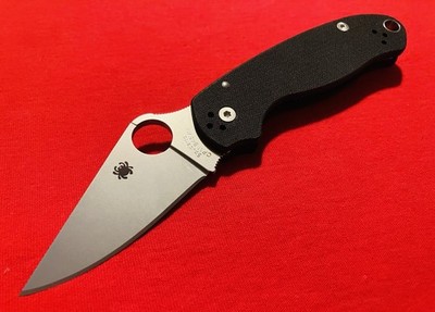 Spyderco Paramilitary 3 G-10 Golden Colorado USA Knife!