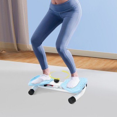 Waist Twister Fitness Disc With Resistance Bands Blue 120kg Load
