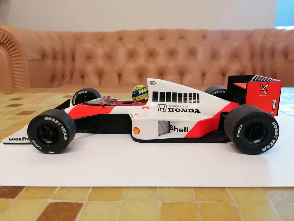 Modellino 1:18 Minichamps McLaren MP 4/5A Honda V10 1989 Ayrton Senna - Immagine 2 di 4