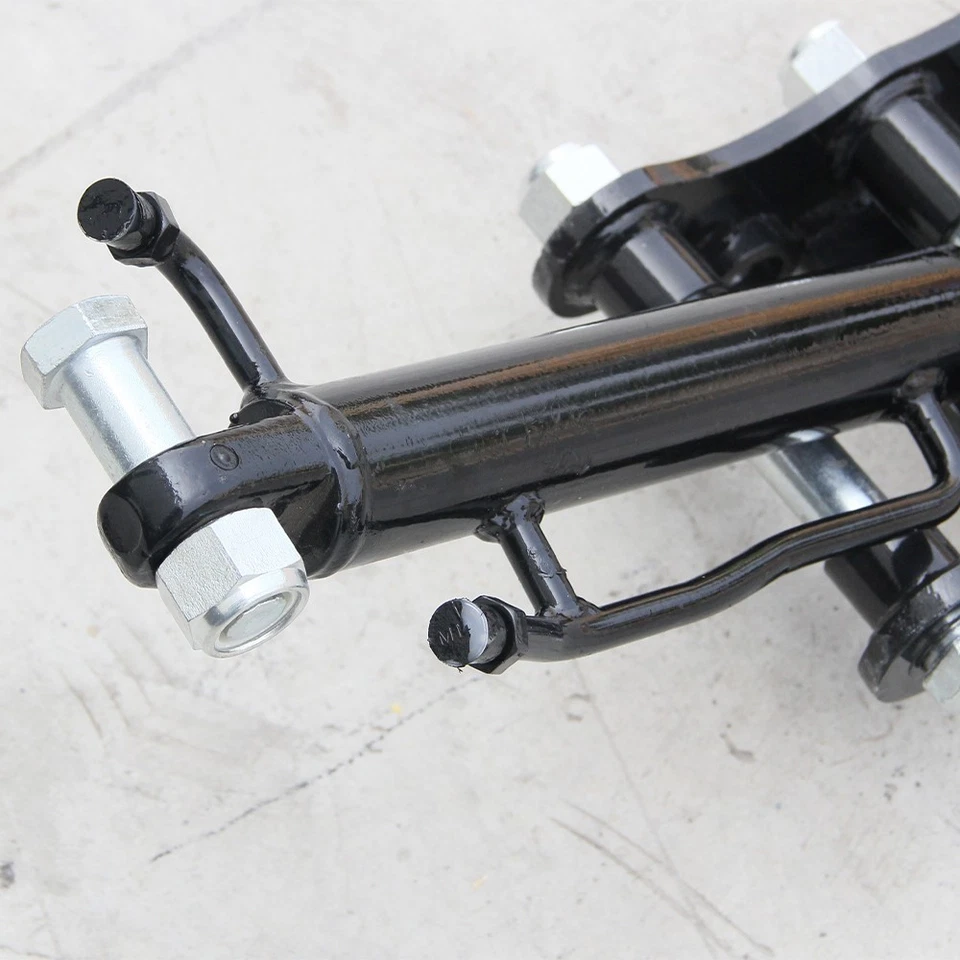 Pulgar hidráulico de un solo orificio para mini excavadora, accesorio de garra de agarre de metal Foto 3 de 4