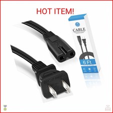 Power Cord for Recliner Chair, Sopito 6ft 2 Prong Power Recliner Wire Replacemen