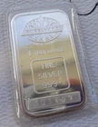 1 oz. 1980's ENGELHARD Canada logo art bar .999 fine silver sealed