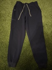 Figs Pants Women's M Medium Navy Technical Collection Scrubs Joggers