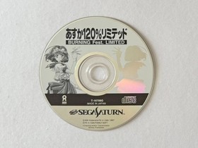 Asuka 120% Limited Sega Saturn SS NTSC-J Japan Import Fighting Game Retro Obi