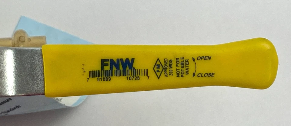 "Juego de 10 prensa de válvula de bola puerto completo 200 PSI WOG de 1/2"" FNW" Foto 3 de 4