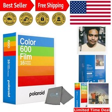 Originals Color Instant Film for 600 and i-Type Cameras Bundle with a Cleanin...