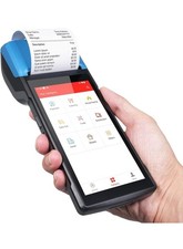 Handheld Android 13 Barcode Scanner - 5.5" Touchscreen - WiFi  4G LTE - NIB