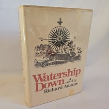 WATERSHIP DOWN 1st First American Edition First Printing - 1972 Richard Adams