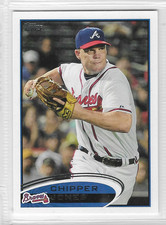 2012 Topps #305 CHIPPER JONES Atlanta Braves MINT **free shipping**