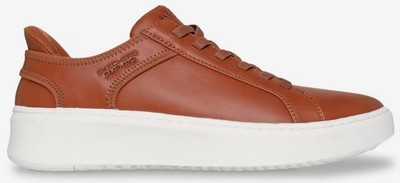 Skechers Hands Free Slip-ins Court Break Double Vented Men Sneakers Cognac