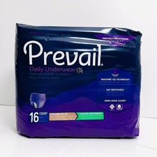 Prevail Women Daily Disposable Underwear XL Max Absorbency 16 Ct Incontinence
