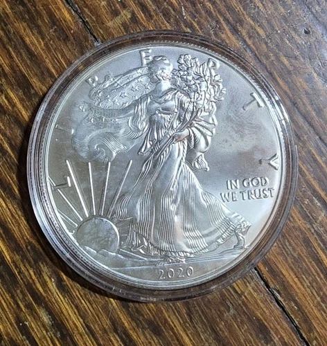 2020 1oz American Silver Eagle Coin (Brilliant Uncirculated)