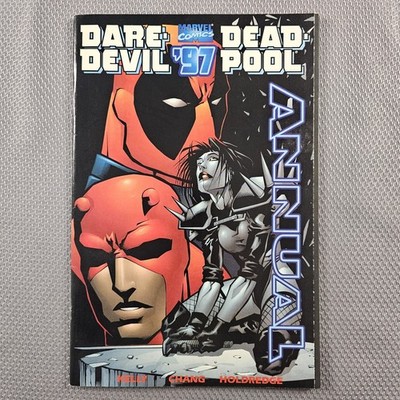 Daredevil Deadpool '97 #1 Annual Typhoid Mary Origin Weasel Marvel Comics READ 